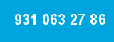 931 063 27 86 931 063 27 86
